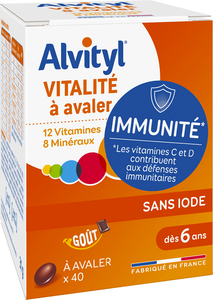 ALVITYL VITALITE A AVALER Comprimés B/40