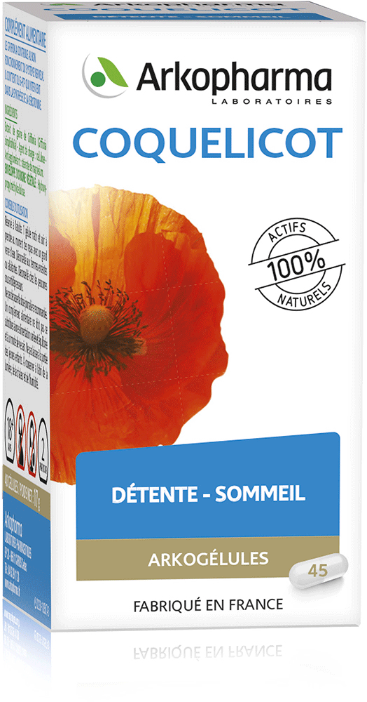 ARKOGELULES Coquelicot Gélules Flacon de 45