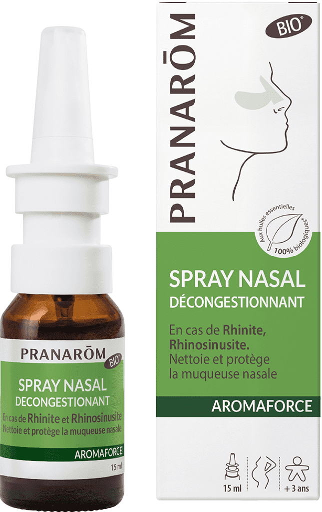 AROMAFORCE Solution nasale dégage le nez Spray/15ml
