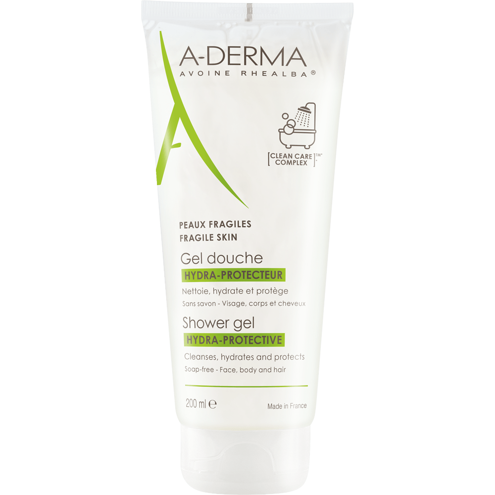 ADERMA SOINS ORIGINELS Gel douche hydra-protecteur Lait d'avoine Rhealba Tube de 200ml