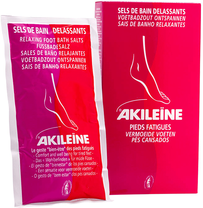 AKILEINE SOINS ROUGES Sels de bain délassant 2Sach/150g