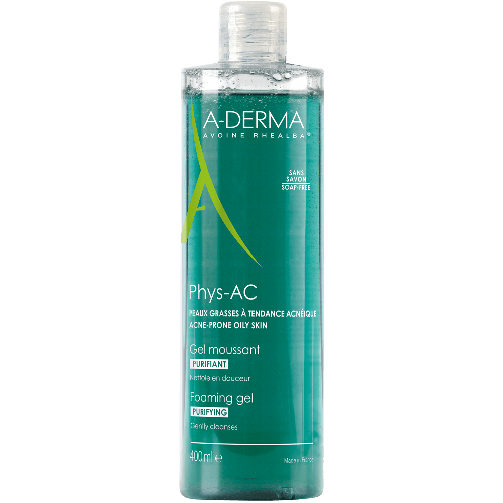 ADERMA PHYSAC Gel moussant purifiant Fl pompe de 400ml