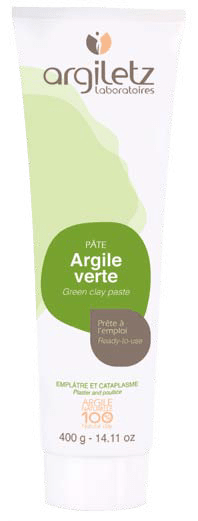 ARGILETZ Pâte Argile verte Tube de 400g