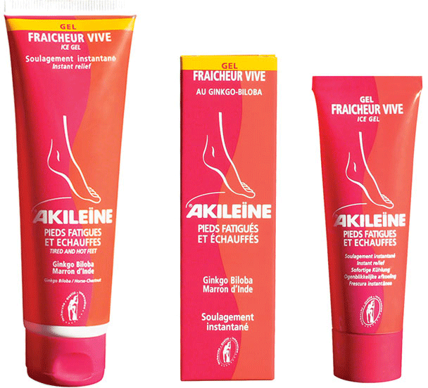 AKILEINE SOINS ROUGES Gel fraîcheur vive Tube de 50ml