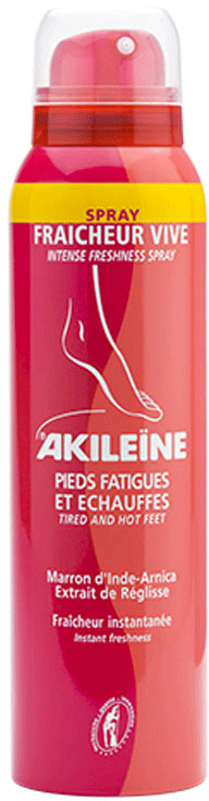 AKILEINE SOINS ROUGES Spray fraîcheur vive Aérosol de 150ml