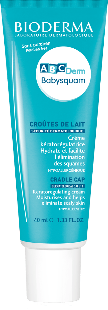 ABCDERM BABYSQUAM Crème croûtes de lait Tube de 40ml