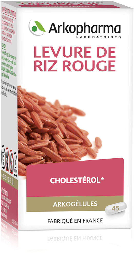 ARKOGELULES Levure de riz rouge Gélules Flacon de 45