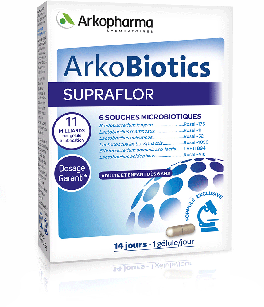 ARKOBIOTICS SUPRAFLOR Ferments lactiques Gélules B/30