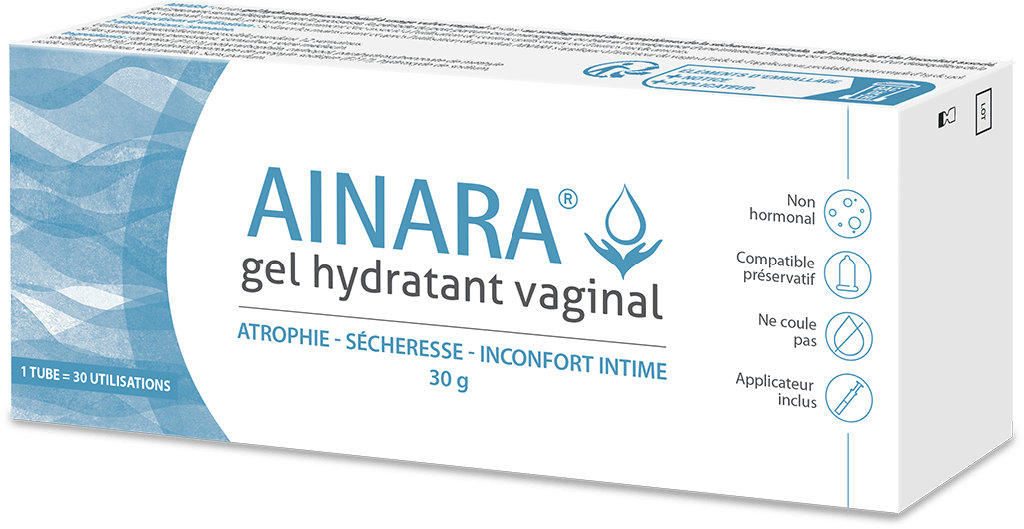 AINARA Gel hydratant vaginal Tube de 30g avec applicateur