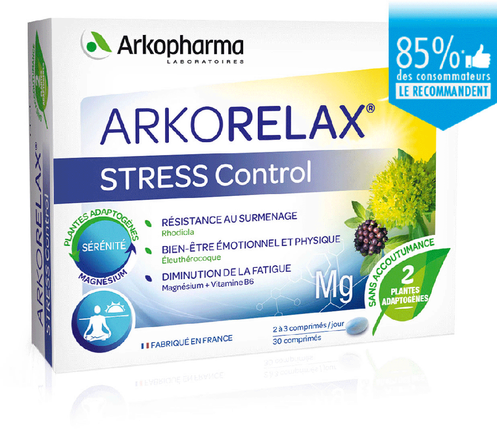 ARKORELAX STRESS CONTROL Comprimés B/30