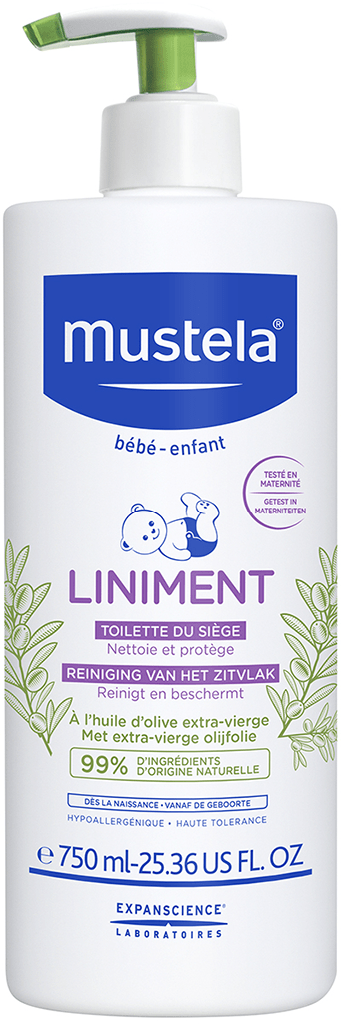 MUSTELA BEBE ENFANT Liniment Flacon pompe de 750ml