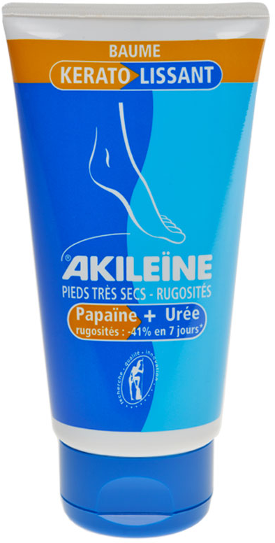 AKILEINE SOINS BLEUS Baume kérato lissant pieds secs Tube de 75ml