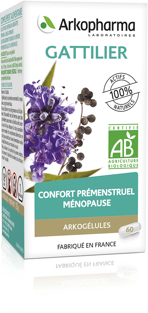 ARKOGELULES Gattilier Bio Gélules Flacon de 60