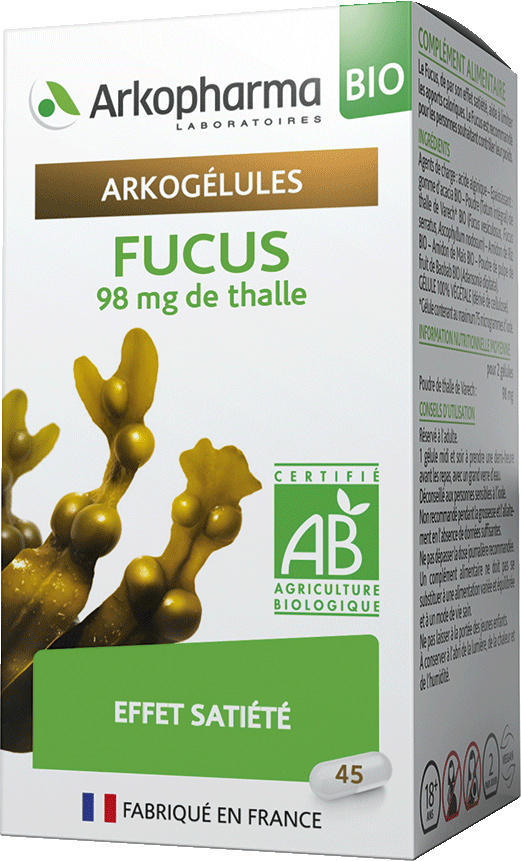ARKOGELULES Fucus Bio Gélules Flacon de 45