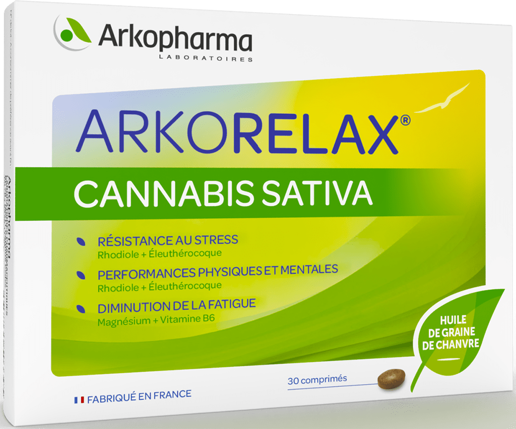 ARKORELAX CANNABIS SATIVA Comprimés B/30