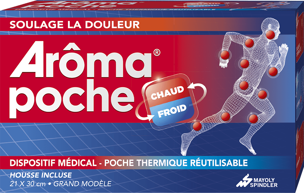 AROMA POCHE Pack réutilisable chaud froid 20x30cm