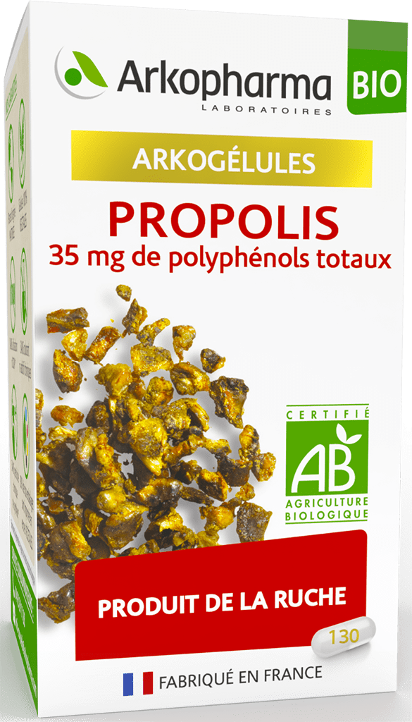 ARKOGELULES Propolis Bio Gélules Flacon de 130