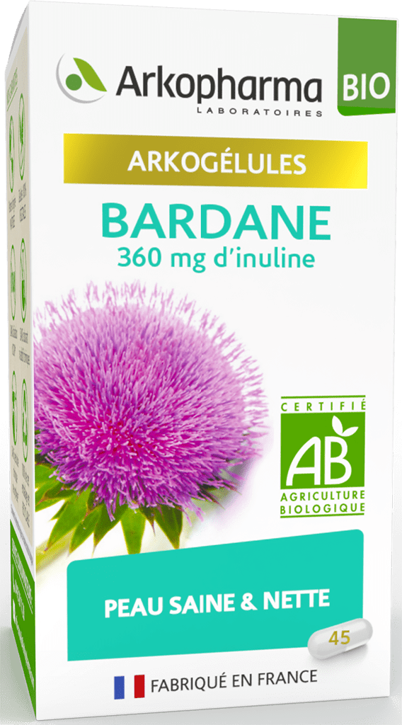 ARKOGELULES Bardane Bio Gélules Flacon de 45