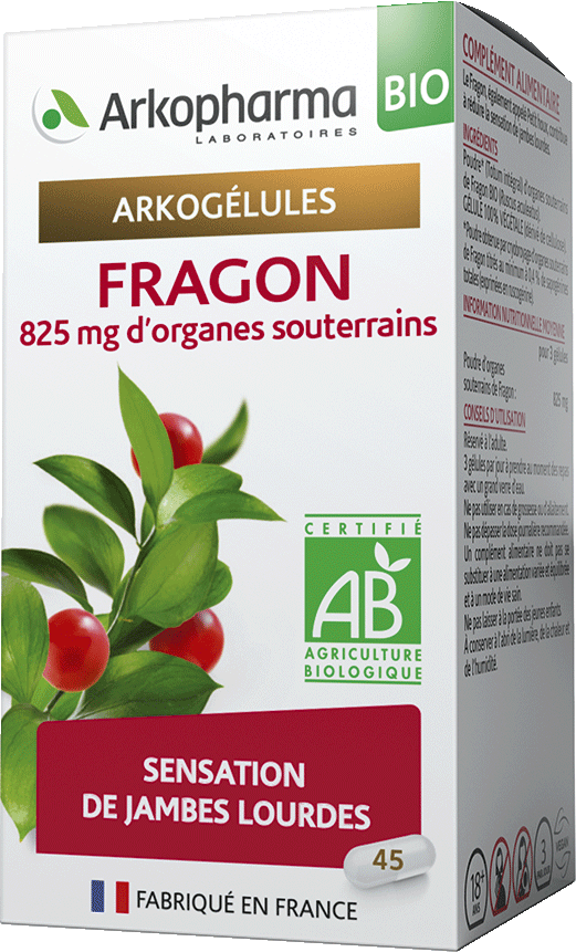 ARKOGELULES Fragon Bio Gélules Flacon de 45