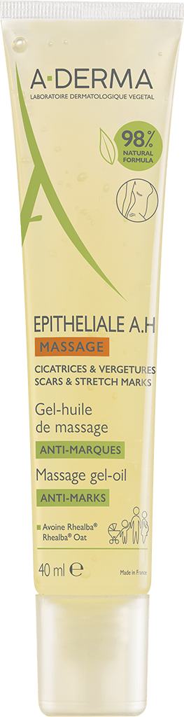 ADERMA EPITHELIALE AH MASSAGE Gel huile anti-marques Tube de 40ml