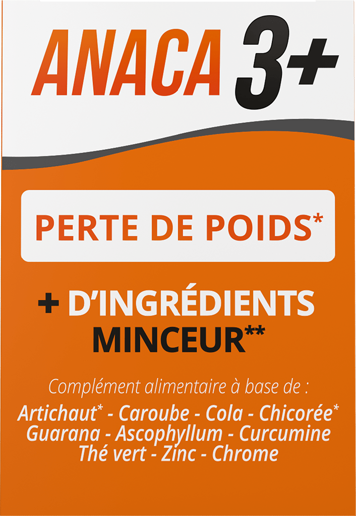 ANACA3 + PERTE DE POIDS Gélules B/120