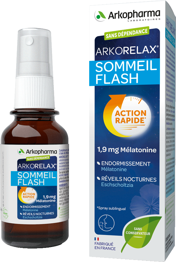 ARKORELAX SOMMEIL FLASH Spray Flacon de 20ml