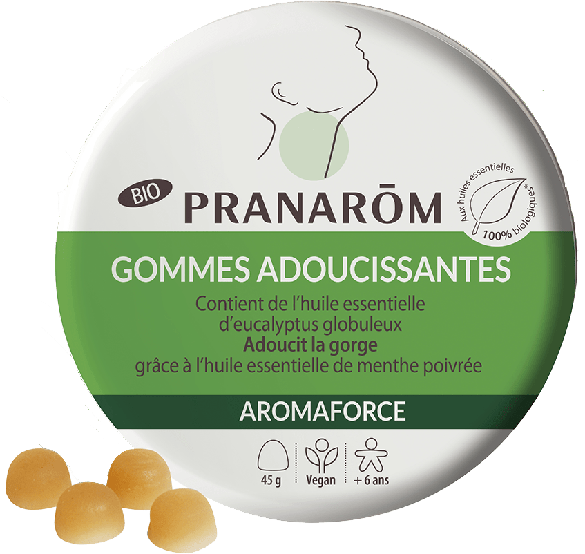 AROMAFORCE Gomme eucalyptus bio B/45g