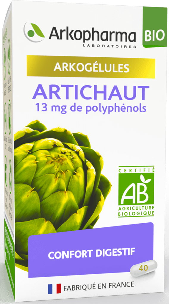 ARKOGELULES Artichaut Bio Gélules Flacon de 40