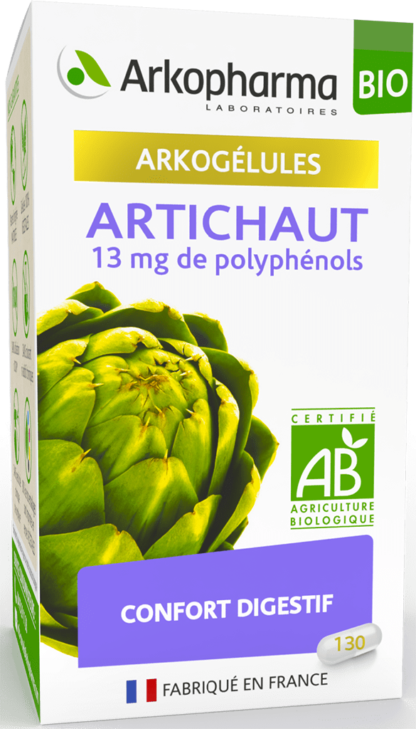 ARKOGELULES Artichaut Bio Gélules Flacon de 130