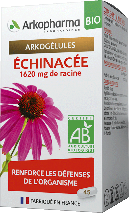 ARKOGELULES Echinacée Bio Gélules Flacon de 45