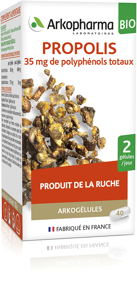 ARKOGELULES Propolis Bio Gélules Flacon de 40