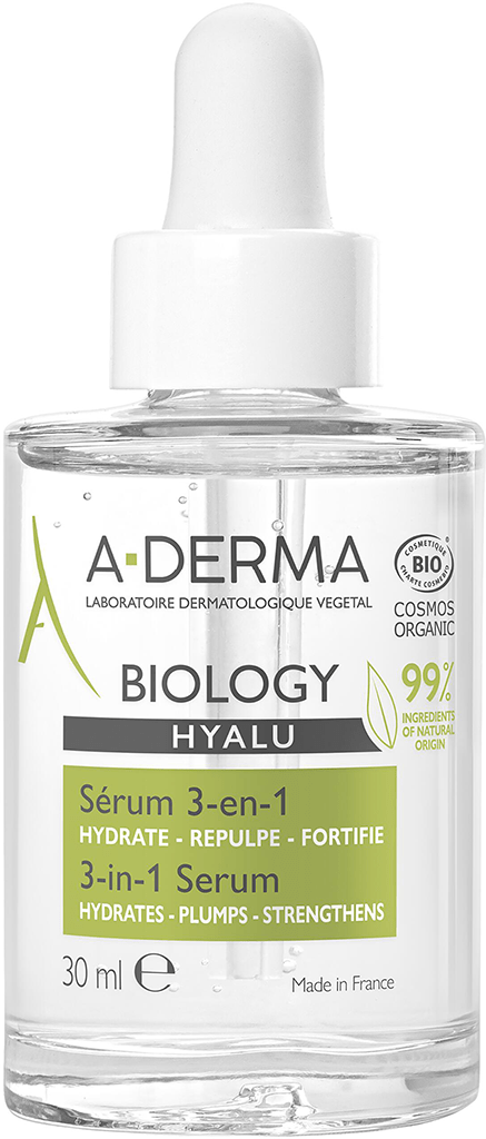 ADERMA BIOLOGY HYALU Sérum 3 en 1 Fl pipette/30ml