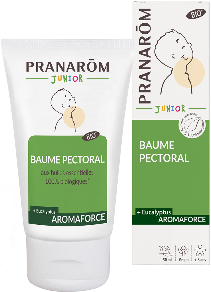 AROMAFORCE JUNIOR Baume pectoral bio Tube de 50ml