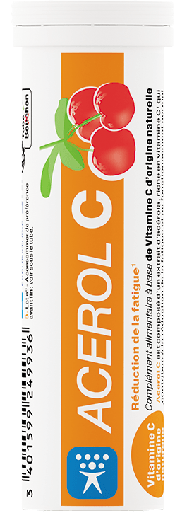 ACEROL C Vitamine C naturelle Comprimés Tube de 15