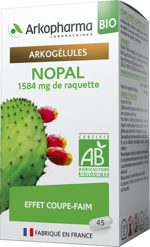 ARKOGELULES Nopal Bio Gélules Flacon de 45