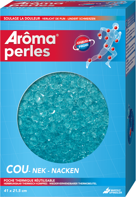 AROMA PERLES Pack chaud froid cou