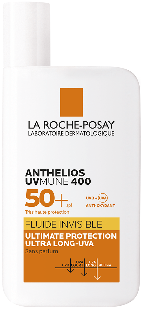 ANTHELIOS UVMUNE 400 LA ROCHE POSAY SPF50+ Fluide sans parfum Flacon de 50ml