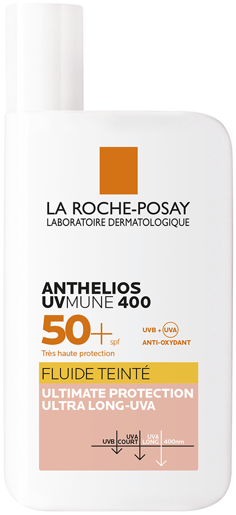 ANTHELIOS UVMUNE 400 LA ROCHE POSAY SPF50+ Fluide teinté avec parfum Fl airless/50ml