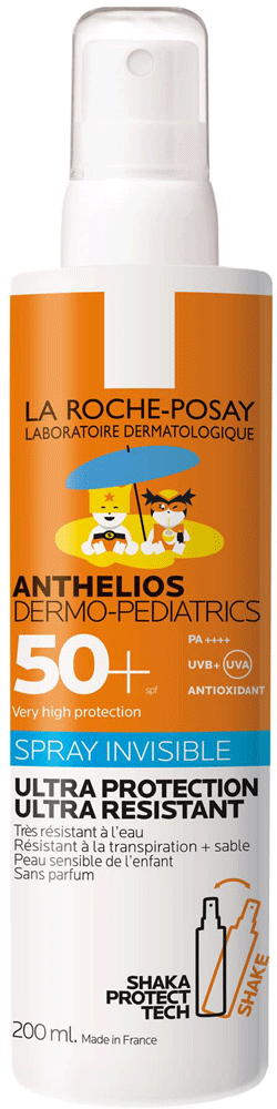 ANTHELIOS DERMO-PEDIATRICS LA ROCHE POSAY SPF50+ Spray invisible enfant Flacon de 200ml