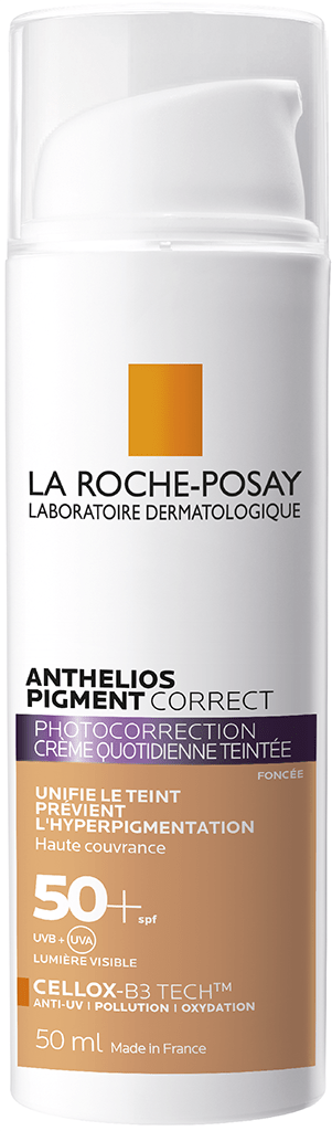 ANTHELIOS PIGMENT CORRECT LA ROCHE POSAY SPF50 Crème Fl pompe de 50ml