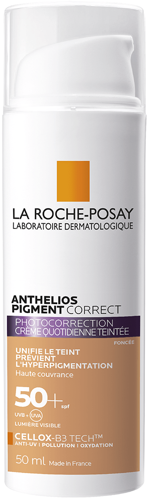 ANTHELIOS PIGMENT CORRECT LA ROCHE POSAY SPF50 Crème Flacon pompe de 50ml