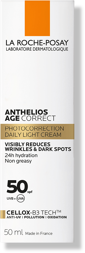 ANTHELIOS AGE CORRECT LA ROCHE POSAY SPF50 Crème soin quotidien Fl pompe de 50ml