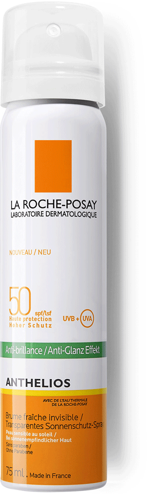 ANTHELIOS LA ROCHE POSAY SPF50+ Brume fraîche anti-brillance visage avec parfum Aérosol de 75ml