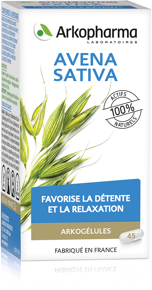 ARKOGELULES Avena sativa Gélules Flacon de 45