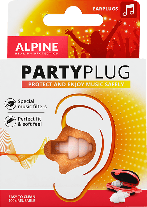 ALPINE PARTYPLUG Bouchon d'oreille concerts B/2