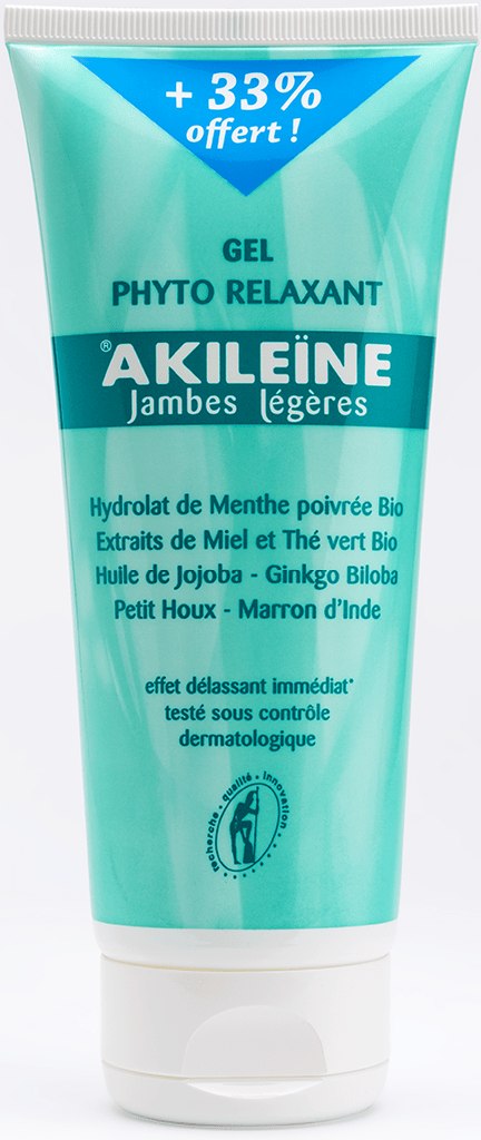 AKILEINE Gel phytorelaxant jambes légères Tube de 200ml