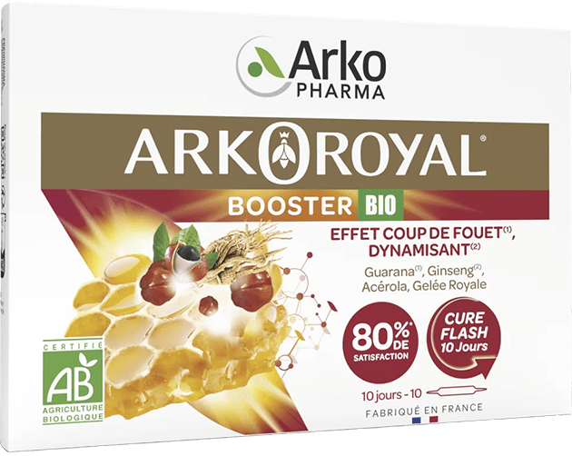 ARKOROYAL BOOSTER Solution buvable bio 10Amp/10ml