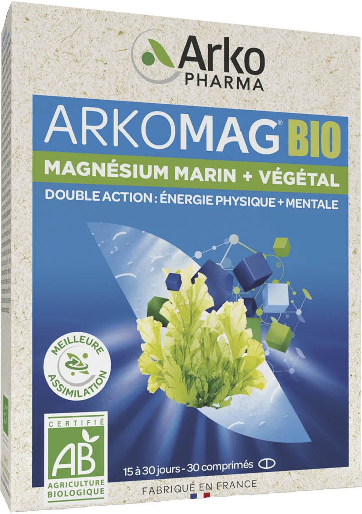 ARKOMAG Double magnésium Bio Comprimés dès 6 ans B/30