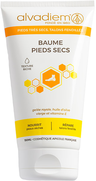 ALVADIEM Baume pieds secs très secs Tube de 150ml