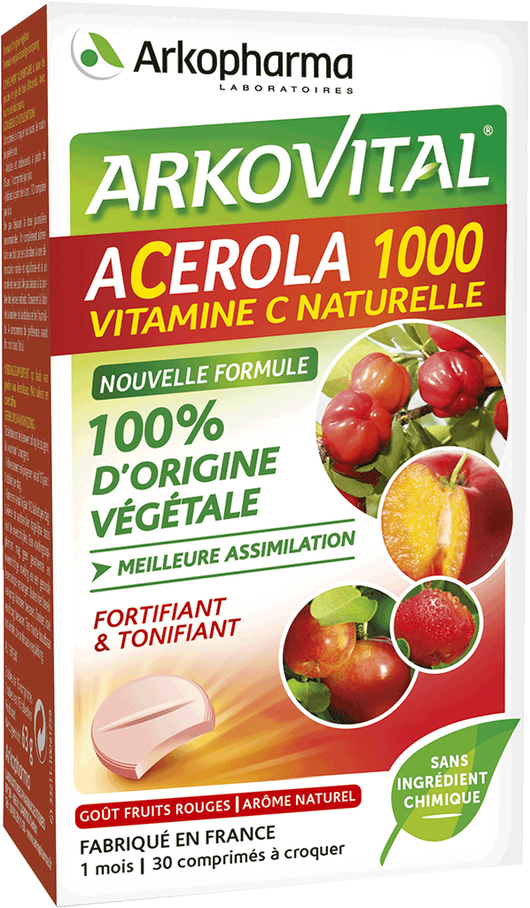 ARKOVITAL ACEROLA 1000 Comprimés à croquer 2B/30